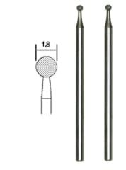 PROXXON 1,8 mm Cam-Seramik-Taş İşleme İçin Elmas Gravür Ucu 2,4 mm Saplı (28222)