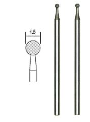 PROXXON 1,8 mm Cam-Seramik-Taş İşleme İçin Elmas Gravür Ucu 2,4 mm Saplı (28222)