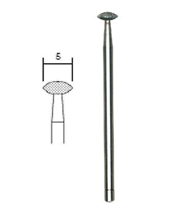 PROXXON 5 mm Cam-Seramik-Taş İşleme İçin Elmas Gravür Ucu 2,4 mm saplı (28250)