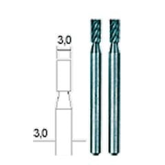 PROXXON 3 mm Freze-Gravür Ucu Silindirik 2'li (28722)