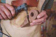 SABURTOOTH 18T18-50 Konik Çam Tipi Törpü Kalın Diş (Sap:3.2 mm)