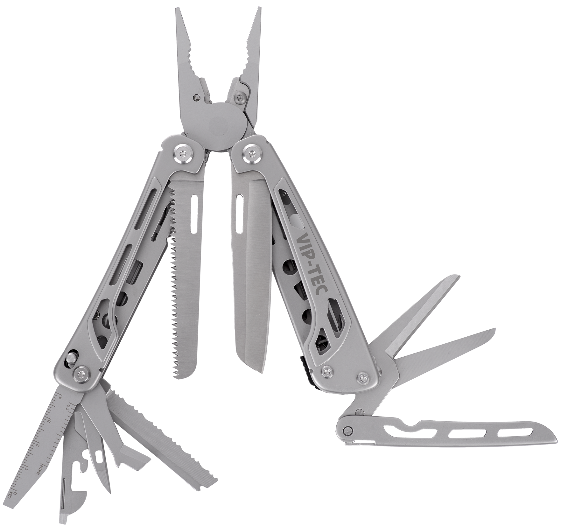 VIPTEC VT875195 20 Fonksiyona Sahip MultiTool Çok Amaçlı Katlanabilir Çakı+Pense