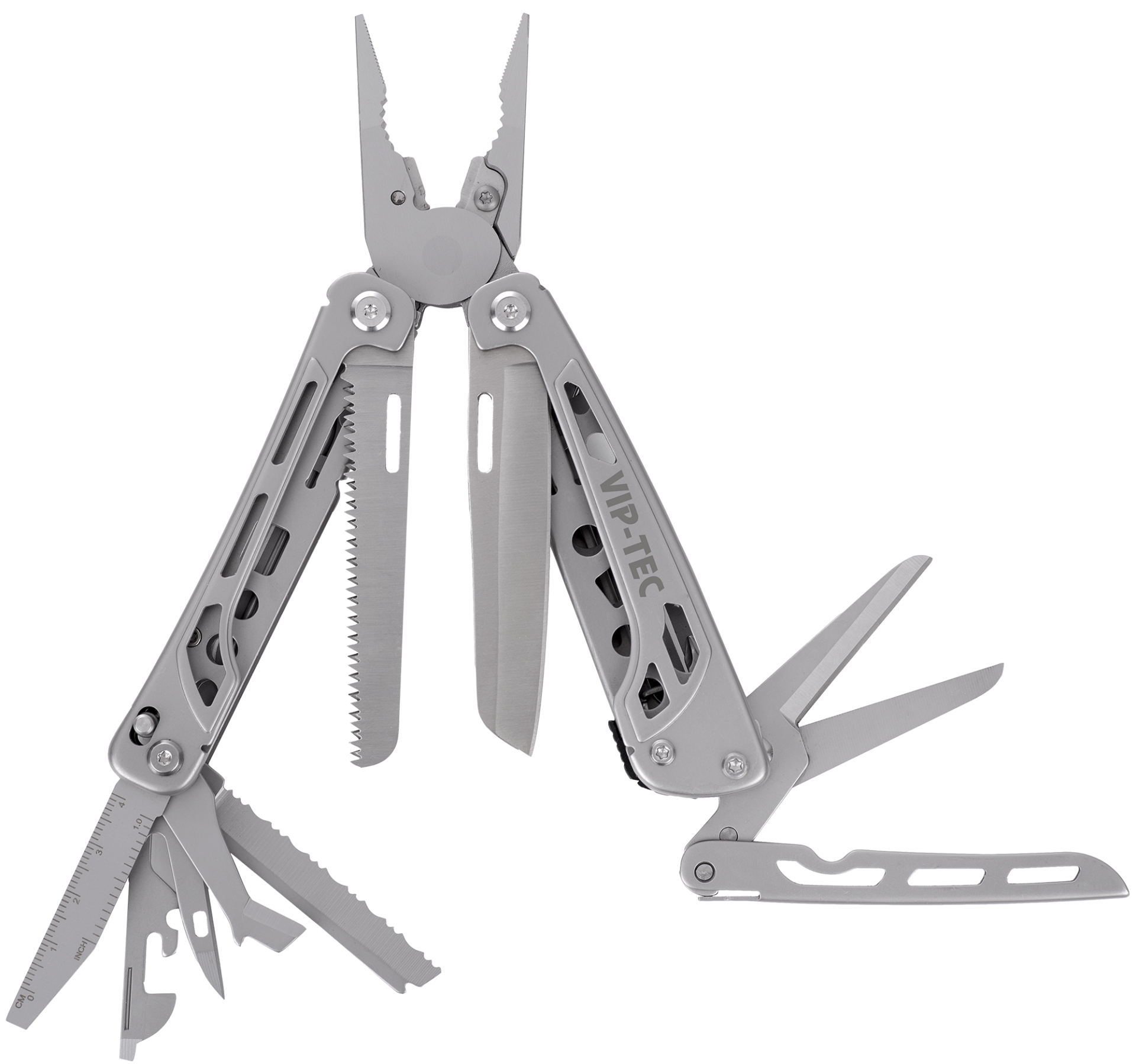 VIPTEC VT875195 20 Fonksiyona Sahip MultiTool Çok Amaçlı Katlanabilir Çakı+Pense