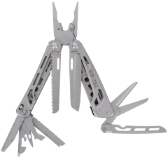 VIPTEC VT875195 20 Fonksiyona Sahip MultiTool Çok Amaçlı Katlanabilir Çakı+Pense