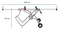 BOSCH GTA 2500 Gönye Kesme İçin Tekerli Çalışma Tezgahı