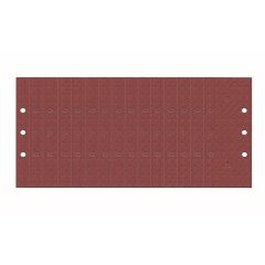 WORX WA2029 185x95mm 60, 80, 120 Kum, 15 Adet Cırtlı Universal Zımpara Kâğıdı Seti