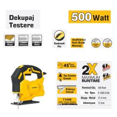 SGS 5192 DEKUPAJ TESTERE 500 WATT