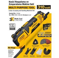 SGS 5255 MULTI-TOOLS KESİCİ VE RASPALAMA MAKİNESİ 310 WATT