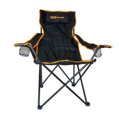 Rox Camping Katlanır Kamp Sandalyesi - Siyah