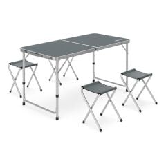Rox Camping Katlanır Masa Tabure Seti