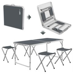 Rox Camping Katlanır Masa Tabure Seti