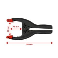 Rox 0152 Yaylı Mandal Tip Kıskaç İşkence 50 mm (2 li)