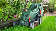 BOSCH Universal Rotak 37-555 Elektrikli Çim Biçme Makinası 37 Cm Bıçaklı 1400 Watt