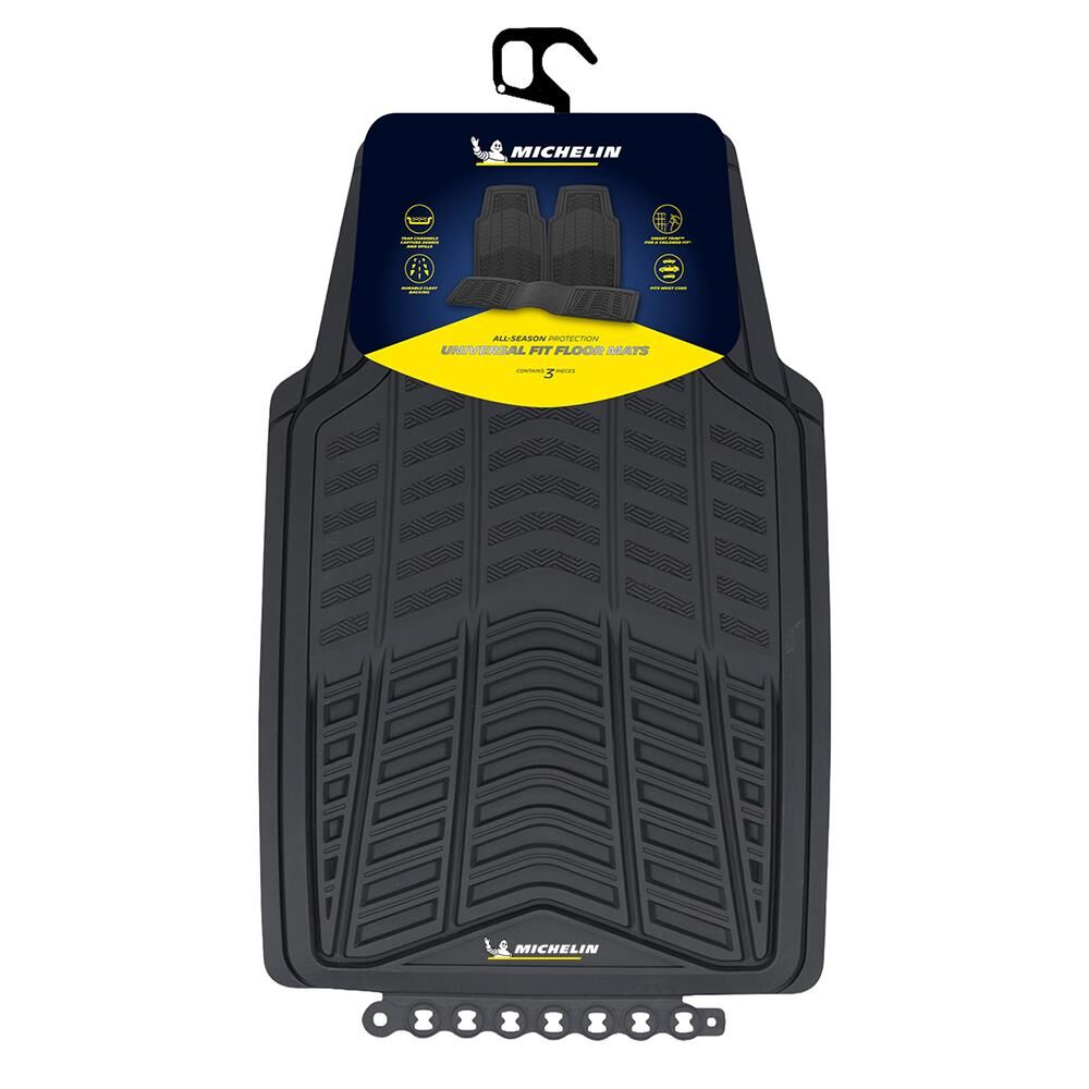 Michelin MC33863 Tüm Araçlara Uyumlu 3 Parça Üniversal 3D Havuzlu Oto Paspas