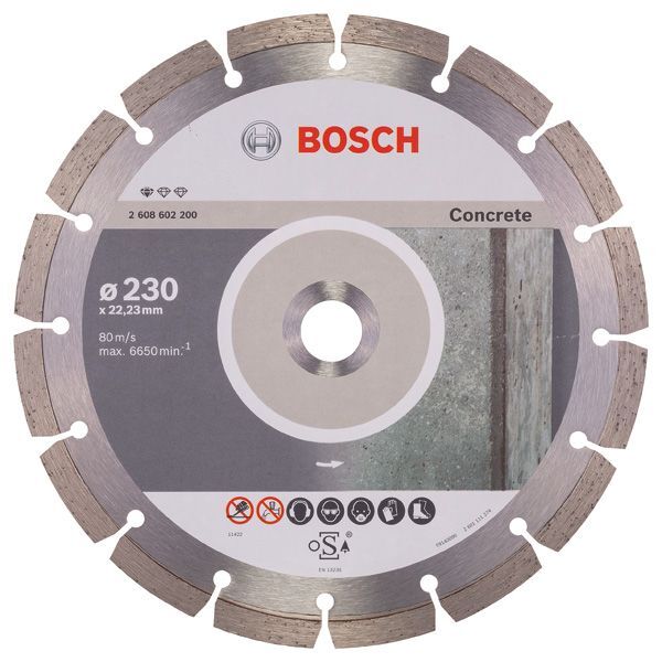 BOSCH Beton İçin Elmas Testere 230 mm