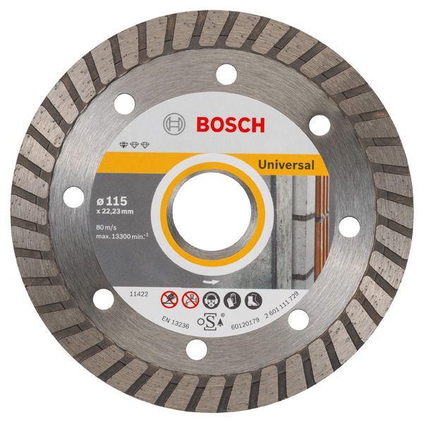 BOSCH Yapı Malzemeleri İçin Elmas Testere 115 mm