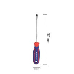 WORKPRO WP221020 6.5x150mm CR-V Manyetik Profesyonel Düz Tornavida