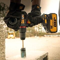 CAT DX13.1 18Volt/4.0Ah Li-ion 80Nm. Çift Akülü Kömürsüz Profesyonel Şarjlı Darbeli Matkap