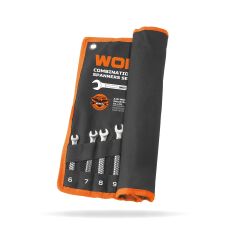 WOKIN 150812 Cr-V Kombine Anahtar Takımı 6-22 mm 12 Parça (Endüstriyel)