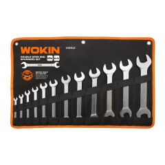 WOKIN 150912 Cr-V İki Ağız Anahtar Takımı 6-32 mm 12 Parça (Endüstriyel)