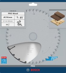 BOSCH Optiline Wood 216 mm 24 Diş Ahşap Elmas Daire Testere