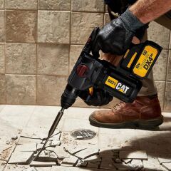 CAT DX21B 18Volt 2.2J Kömürsüz Profesyonel SDS-Plus Pnömatik Kırıcı/Delici (Akü Dahil Değildir)