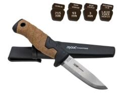 Rox Camping Bushcraft PLUS Paslan Çelik Kamp Bıçak