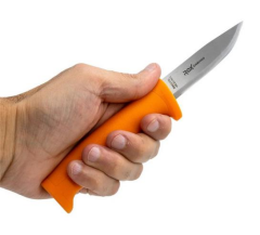 Rox Camping 0320 Bushcraft Eco Paslanmaz Çelik Kamp Bıçağı (Turuncu)