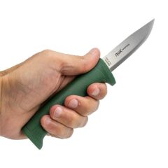 Rox Camping Bushcraft Eco Paslanmaz Çelik Kamp Bıçağı (Yeşil)
