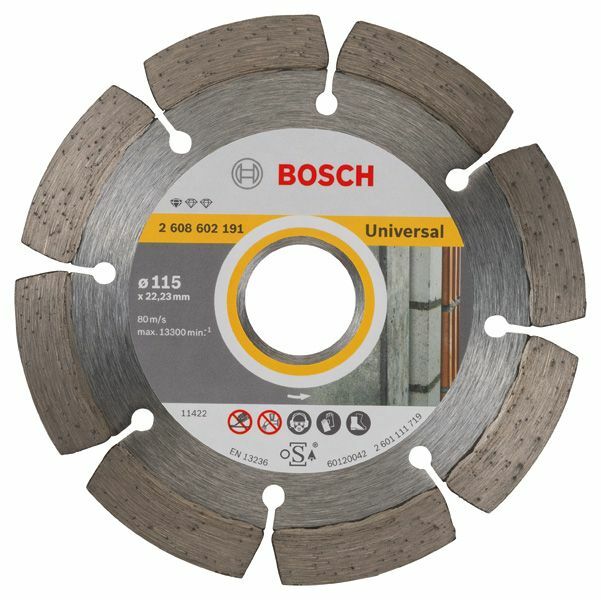 BOSCH Yapı Malzemeleri İçin Elmas Testere 115 mm