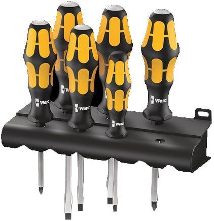 WERA 932/6 Tornavida Takımı 6 Parça