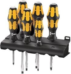 WERA 932/918/6 Tornavida Takımı 6 Parça