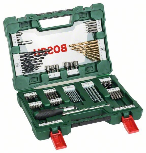 BOSCH 91 Parça V-Line Matkap Ucu ve Aksesuar Seti