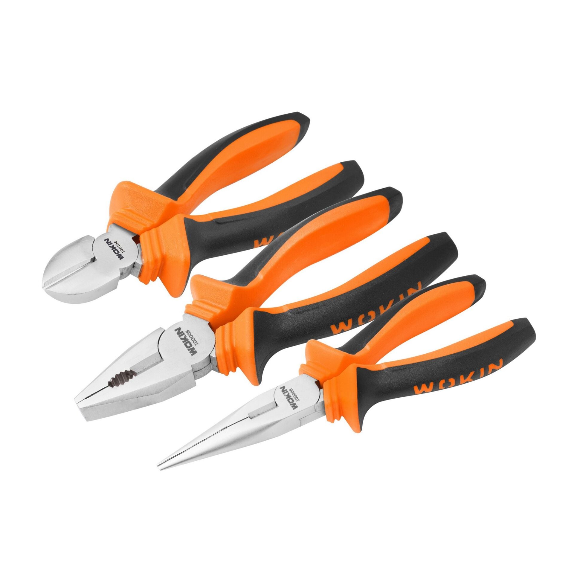 WOKIN 100903 160/180 mm Profesyonel 3’lü Pense Seti