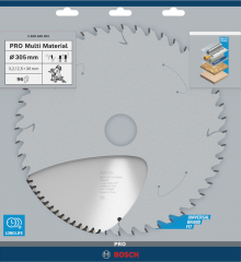 BOSCH MultiMaterial 305x30x3,2 mm 96 Diş Elmas Daire Testere (2608640453)