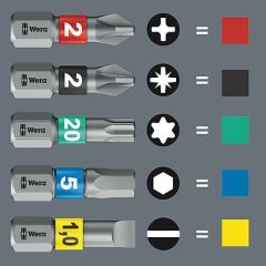 WERA PZ3 x 50 mm Yıldız Bits Uç (855/4 BTH)