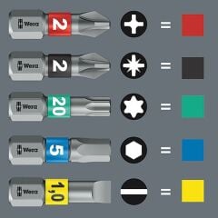 WERA PZ1 x 50 mm Yıldız Bits Uç (855/4 BTZ)
