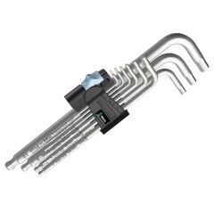 WERA 3950/9 PKL Paslanmaz Top Uzun Başlı Alyan Anahtar Takımı (05073544001)