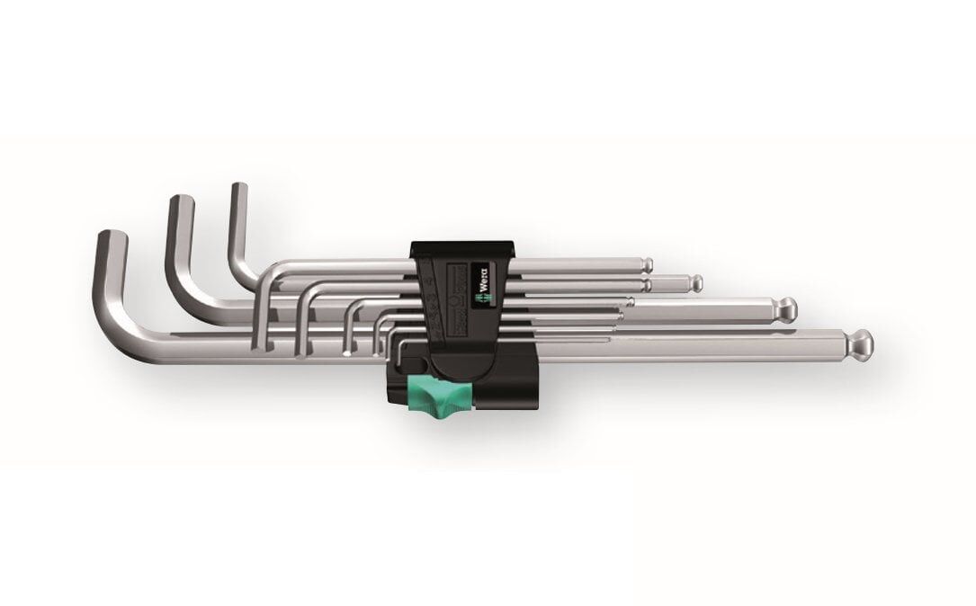 WERA 950/9 PKL Top Başlı Uzun Alyan Anahtar Takımı (05022087001)