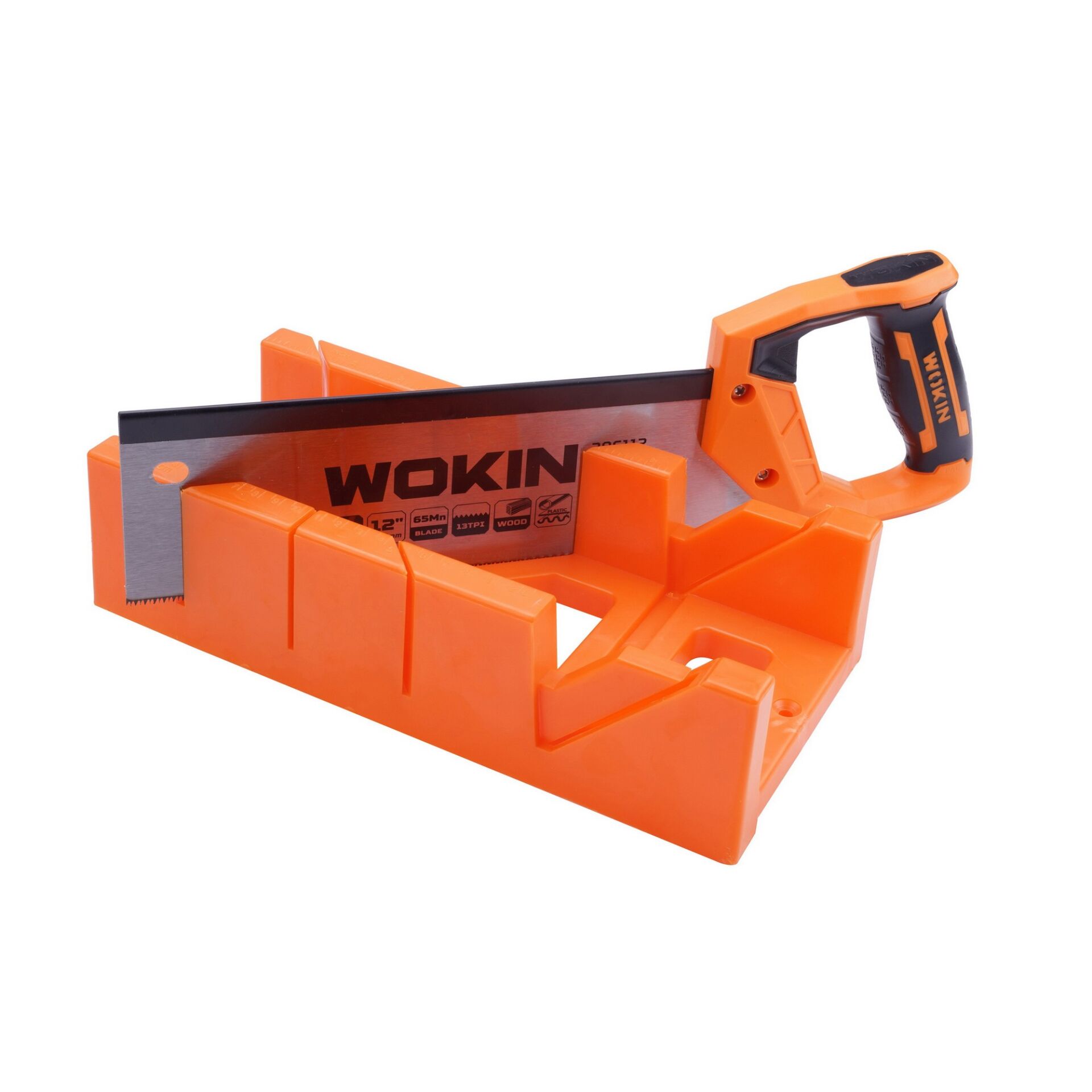 WOKIN 306112 Açılı Testere ve Gönye Kutusu Seti 300 mm