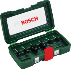 BOSCH 8 mm Ahşap Freze Uç Seti 6 Parça (2607019463)