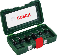 BOSCH 8 mm Ahşap Freze Uç Seti 6 Parça (2607019463)