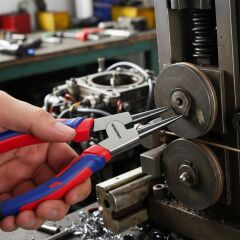 WORKPRO WP231152 180MM Cr-V Düz Yaylı Profesyonel İç Segman Pensesi