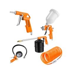WOKIN 816005 5 Parça Havalı Alet ve Aksesuar Seti