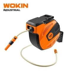 WOKIN 574515 Otomatik Makaralı Bahçe Hortumu 15 Mt +1,5 Mt (Endüstriyel)