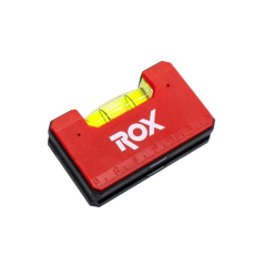 Rox 0280 Mıknatıslı Cep Tipi Mini Su Terazisi 65 mm