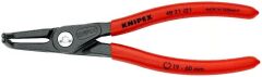 KNIPEX Ağır Hizmet Eğri Uçlu İç Segman Pensesi 165 mm (4821J21)