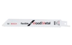 BOSCH S 922 HF Metal-Ahşap Kesimi İçin Tilki Kuyruğu Testere Ucu 150 mm