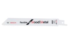 BOSCH S 922 HF Metal-Ahşap Kesimi İçin Tilki Kuyruğu Testere Ucu 150 mm