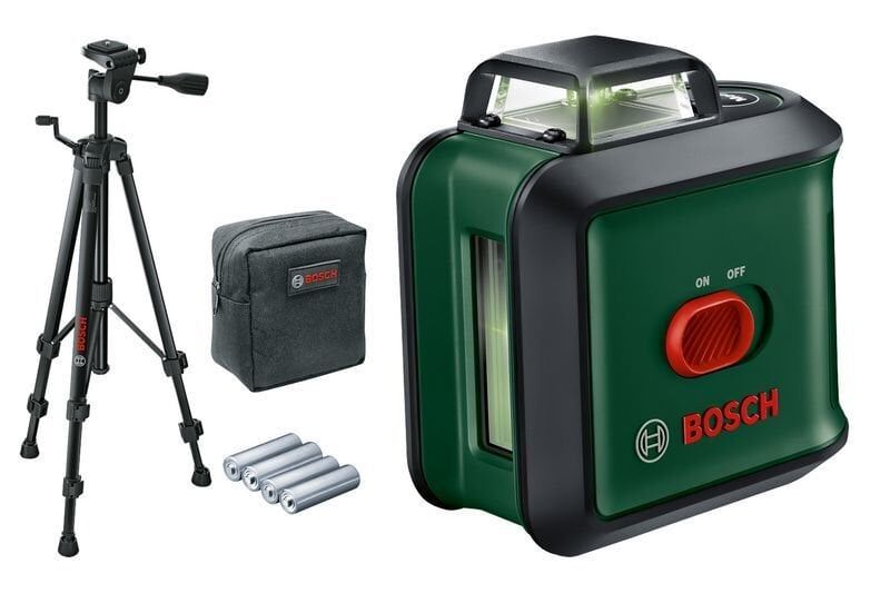 BOSCH UniversalLevel 360 Yeşil Lazer Terazi - Tripod Sehpalı